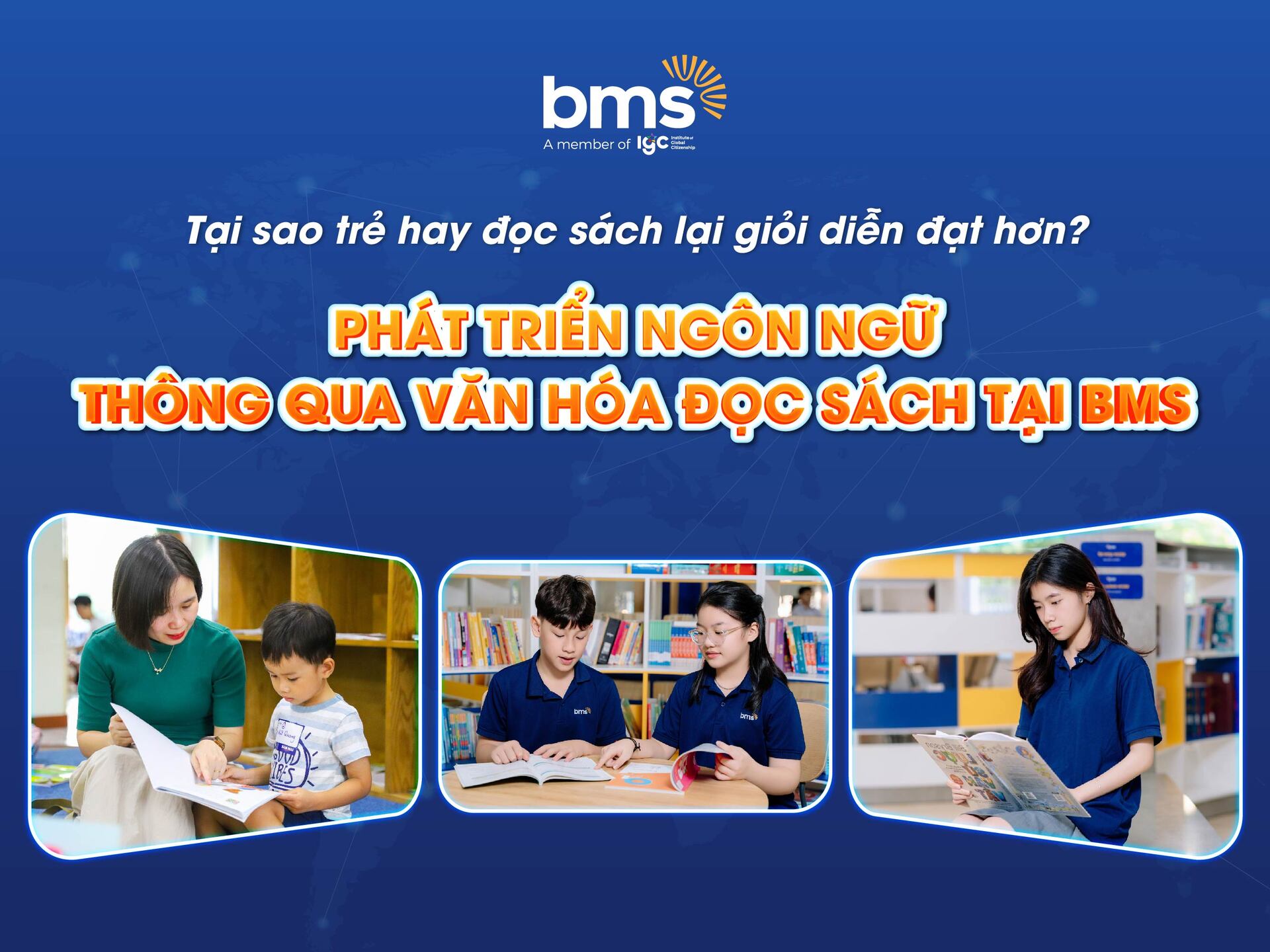 Tại sao trẻ hay đọc sách lại giỏi diễn đạt hơn?